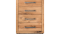 Massivholz »Brest« Kommode mit 4 Schubladen