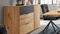 Massivholz »Lugano« Sideboard I mit Holzsockel