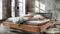 Massivholz »Montreal 3« Wildeiche Schwebebalkenbett