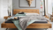 Massivholz »Vancouver 7« Wildeiche Balkenbett