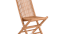 Möbilia »Teak« Gartenstuhl 2er-Set