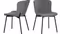 SIT Sit&Chairs »Elena« Stuhl 2er-Set grau