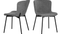SIT Sit&Chairs »Elena« Stuhl 2er-Set grau
