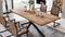 SIT Tops & Tables »Canberra« Massivholz Esstisch Teak Beam