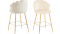 SalesFever »Arielle« Barhocker 2er-Set beige