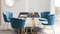 SalesFever »Arielle« Stuhl 2er-Set blau