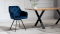 SalesFever »Fiona« Polsterstuhl mit Drehfunktion blau