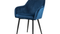SalesFever »Freja« Armlehnstuhl Samt blau