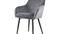 SalesFever »Freja« Armlehnstuhl Samt grau