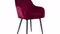 SalesFever »Freja« Armlehnstuhl Samt rot