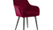 SalesFever »Freja« Armlehnstuhl Samt rot