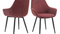 SalesFever »Steve« Armlehnstuhl 2er-Set beere