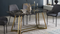 Salesfever »Nobile« Esstisch schwarz/gold