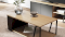 TemaHome »Albi« Couchtisch Schwarz mit Eiche
