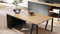 TemaHome »Albi« Couchtisch Schwarz mit Eiche