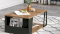 TemaHome »Albi« Couchtisch Schwarz mit Walnuss Artikelbild 2