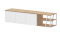 TemaHome »Albi« Lowboard Weiß mit Eiche Artikelbild 2