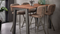 designline »Edge« Massivholz Stehtisch