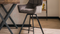 designline »Raster« Barstuhl Velvet