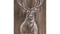 die Faktorei »Hirsch« Wandbild auf Holz