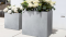 fleur ami »Division Lite« Outdoor Pflanzwürfel concrete stone grey Artikelbild 2