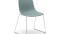 infiniti »PURE LOOP MONO« Sled gepolstert Designer-Stuhl