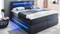 meise.möbel »Lights« Boxspringbett schwarz